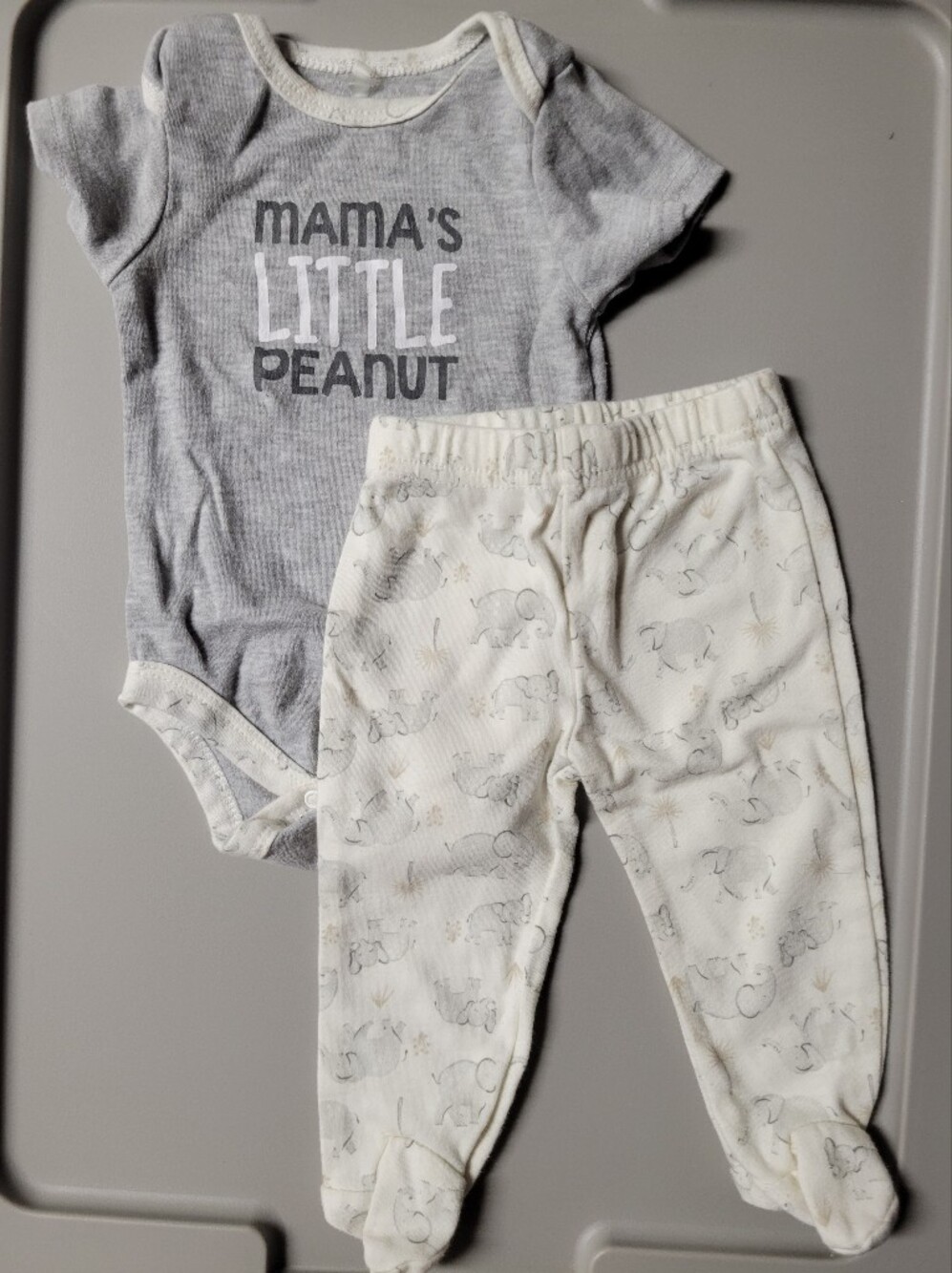 Mama's Little Peanut Matching Set